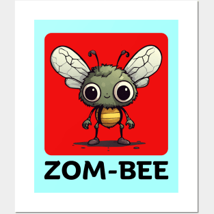 Zom-Bee | Bee Pun Posters and Art